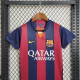 Kids Barcelona 2014/2015 Home Retro Jersey and Short Kit