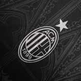 Thai Version AC Milan X Pleasures 23/24 Jersey - Dark