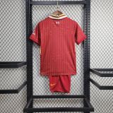 Kids Liverpool 24/25 Home Jersey and Short Kit