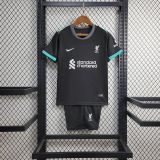 Kids Liverpool 24/25 Away Jersey and Short Kit