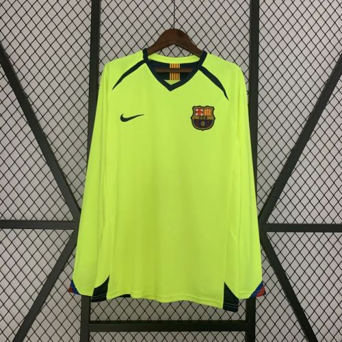 Barcelona 2005/2006 Third Retro Long Sleeve Jersey