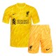 Kids Liverpool 24/25 Goalkeeper Jersey and Short Kit