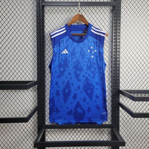 Thai Version Cruzeiro 24/25 Training Sleeveless Jersey