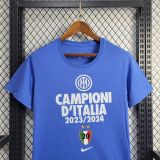 Inter Milan Champions Of Italy 23/24 Erinnerungs T-Shirt