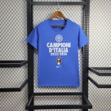 Inter Milan Champions Of Italy 23/24 Erinnerungs T-Shirt