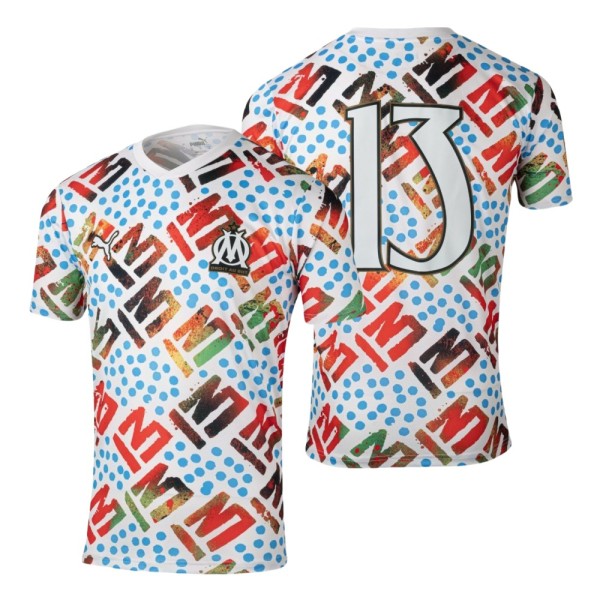Thai Version Olympique Marseille 2024 Africa 13 Jersey