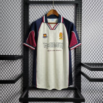West Ham United x Iron Maiden 1999 Away Retro Jersey