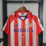 Atlético de Madrid 1995/1996 Home Retro Jersey