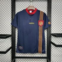 Spain 1996 Euro Away Retro Jersey