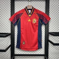 Spain 1998 World Cup Home Retro Jersey