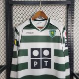 Sporting CP 2002/2003 Home Retro L/S Jersey