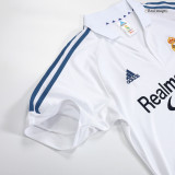 Real Madrid 2001/2002 Home Retro Jersey