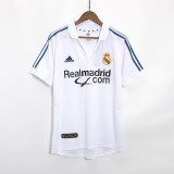 Real Madrid 2001/2002 Home Retro Jersey