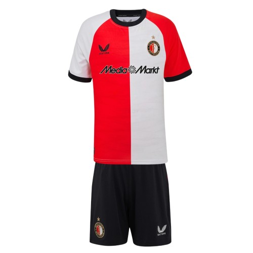 Kids Feyenoord 24/25 Home Jersey and Short Kit