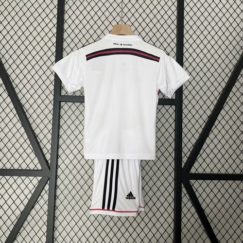 Kids Real Madrid 2014/2015 Home Retro Jersey and Short Kit