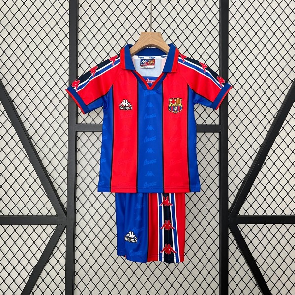Kids Barcelona 1995/1997 Home Retro Kit