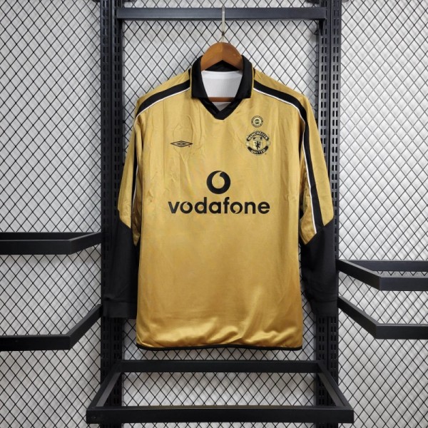 MUFC 2001/2002 Third Centenary Long Sleeve Retro Jersey