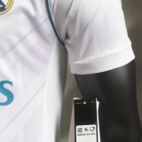Player Version Real Madrid 2017/2018 Home Retro Jersey