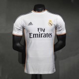 Player Version Real Madrid 2013/2014 Home Retro Jersey