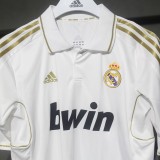 Player Version Real Madrid 2011/2012 Home Retro Jersey