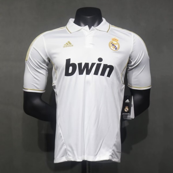 Player Version Real Madrid 2011/2012 Home Retro Jersey