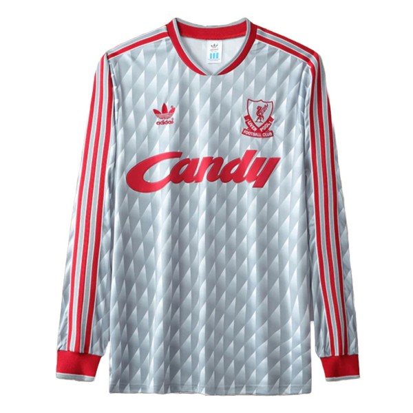 Liverpool 1989/1991 Away Long Sleeve Retro Jersey