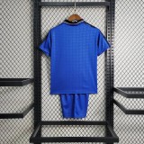 Kids Argentina 1994 World Cup Away Retro Jersey and Short Kit