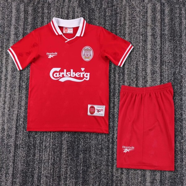Kids Liverpool 1996/1998 Home Retro Kit
