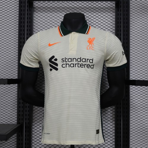 Player Version Liverpool 2021/2022 Away Authentic Jersey