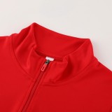 Men's 2025 Half-Zip Training Top and Pants Set AB06 - 3