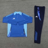 Men's 2025 Half-Zip Training Top and Pants Set AB07 - 1