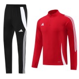 Men's 2025 Half-Zip Training Top and Pants Set AB06 - 3