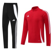 Men's 2025 Half-Zip Training Top and Pants Set AB06 - 3