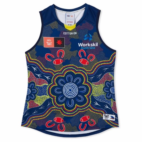 Adelaide Crows 2024 Men's AFLW Indigenous Guernsey