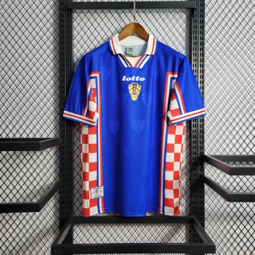 Croatia 1998 World Cup Away Retro Jersey