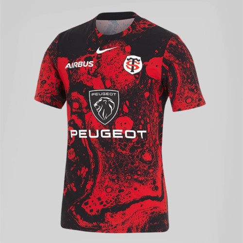 Stade Toulousain 2024/2025 Mens Pre Match Rugby Jersey