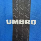 Inter Milan 1997/1998 Home Long Sleeve Retro Jersey