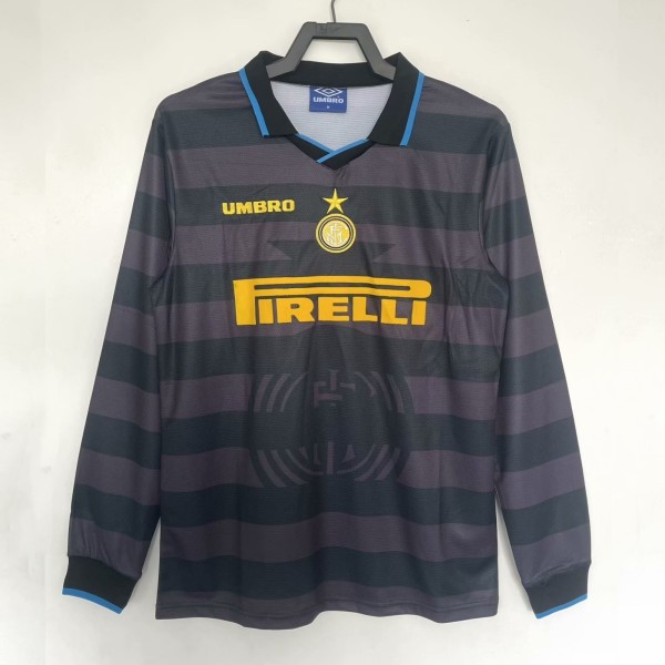 Inter Milan 1997/1998 Third Long Sleeve Retro Jersey