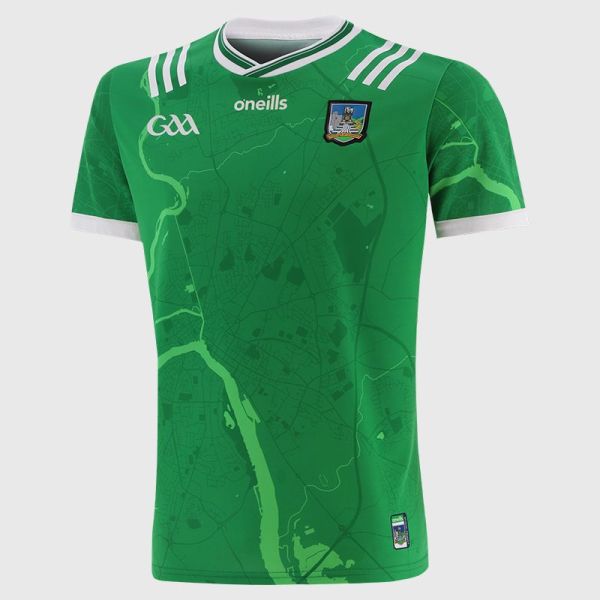 Limerick GAA 2025 Men's Home Jersey - 3 Stripe