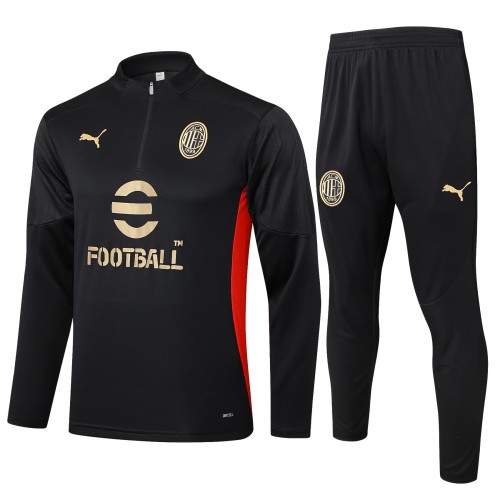 Player Version AC Milan 24/25 Half-Zip Training Top and Pants Set B950