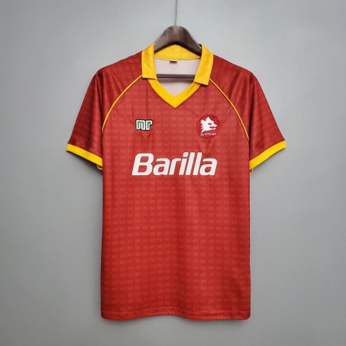 AS Roma 1990/1991 Home Retro Jersey