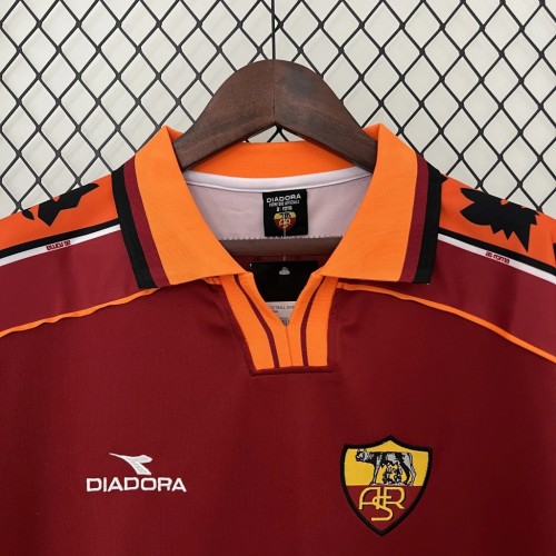 AS Roma 1998/1999 Home Retro Jersey