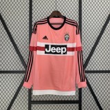 Juventus 2015/2016 Away Long Sleeve Retro Jersey