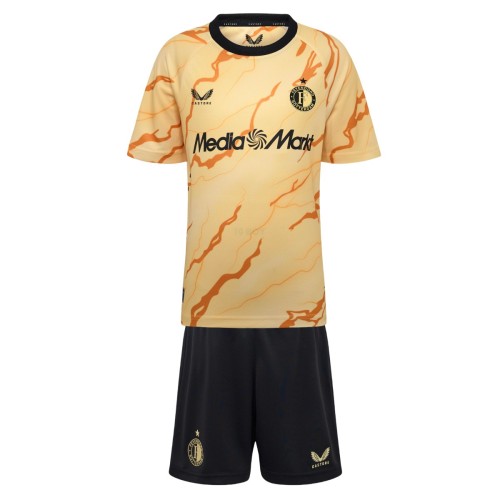 Kids Feyenoord 24/25 Fourth Jersey and Short Kit