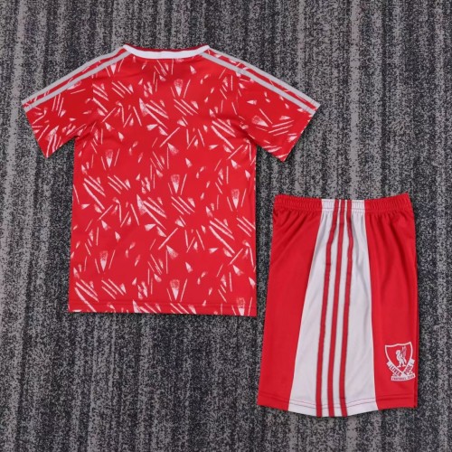 Kids Liverpool 1989/1991 Home Retro Kit