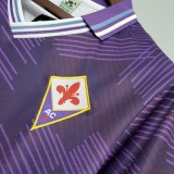 Fiorentina 1992/1993 Home Long Sleeve Retro Jersey