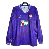 Fiorentina 1992/1993 Home Long Sleeve Retro Jersey