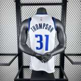 Men's 2023 Klay Thompson White Team Jersey