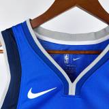 Men's Dirk Nowitzki Blue Team Jersey