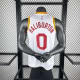 Men's 2020 Tyrese Haliburton Retro White Team Jersey